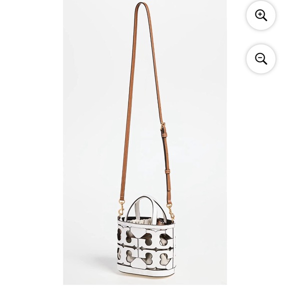 Tory Burch Ella Cut Out Logo Mini Tote - Picture 12 of 12